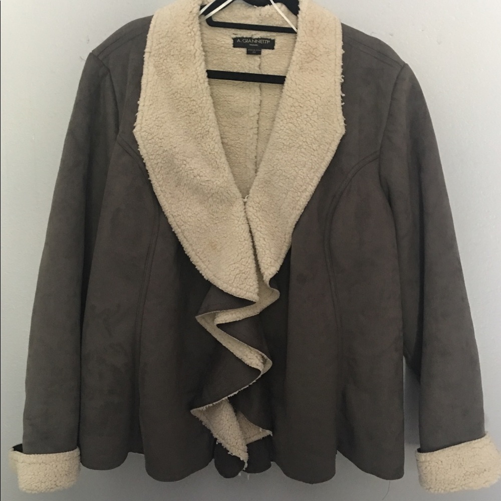 Short Suede Jacket
